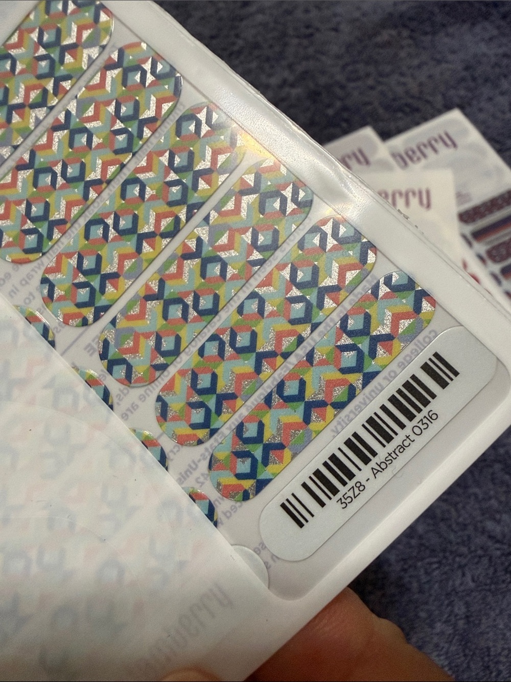 Brand New Jamberry Nail Wraps set of 4 - Picture 8 of 12